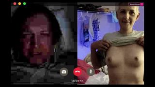 Tits and Ass in live web call chat